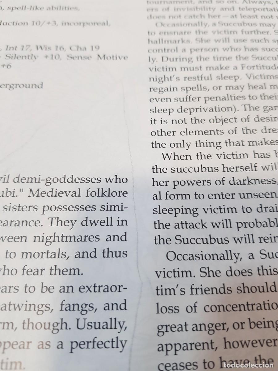 Juegos antiguos: THE ENCYCLOPEDIA OF DEMONS & DEVILS CORE RULEBOOK - Foto 4