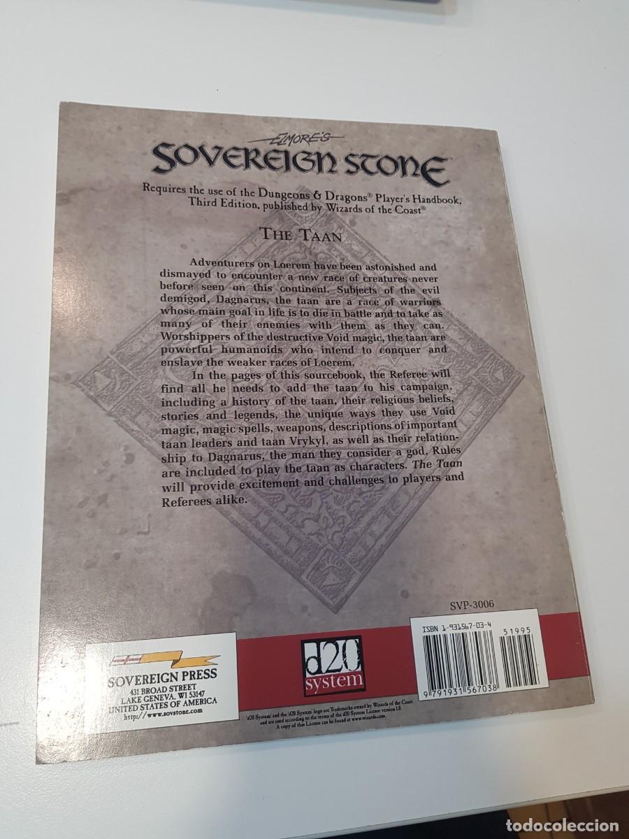 Juegos antiguos: SOVEREIGN STONE THE TAAN - Foto 2