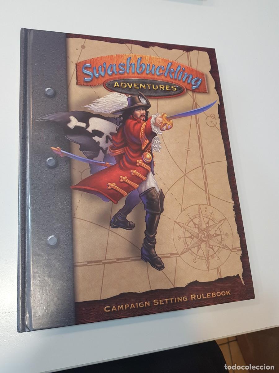 Juegos antiguos: SWASHBUCKLING ADVENTURES CAMPAIGN SETTING RULEBOOK - Foto 1
