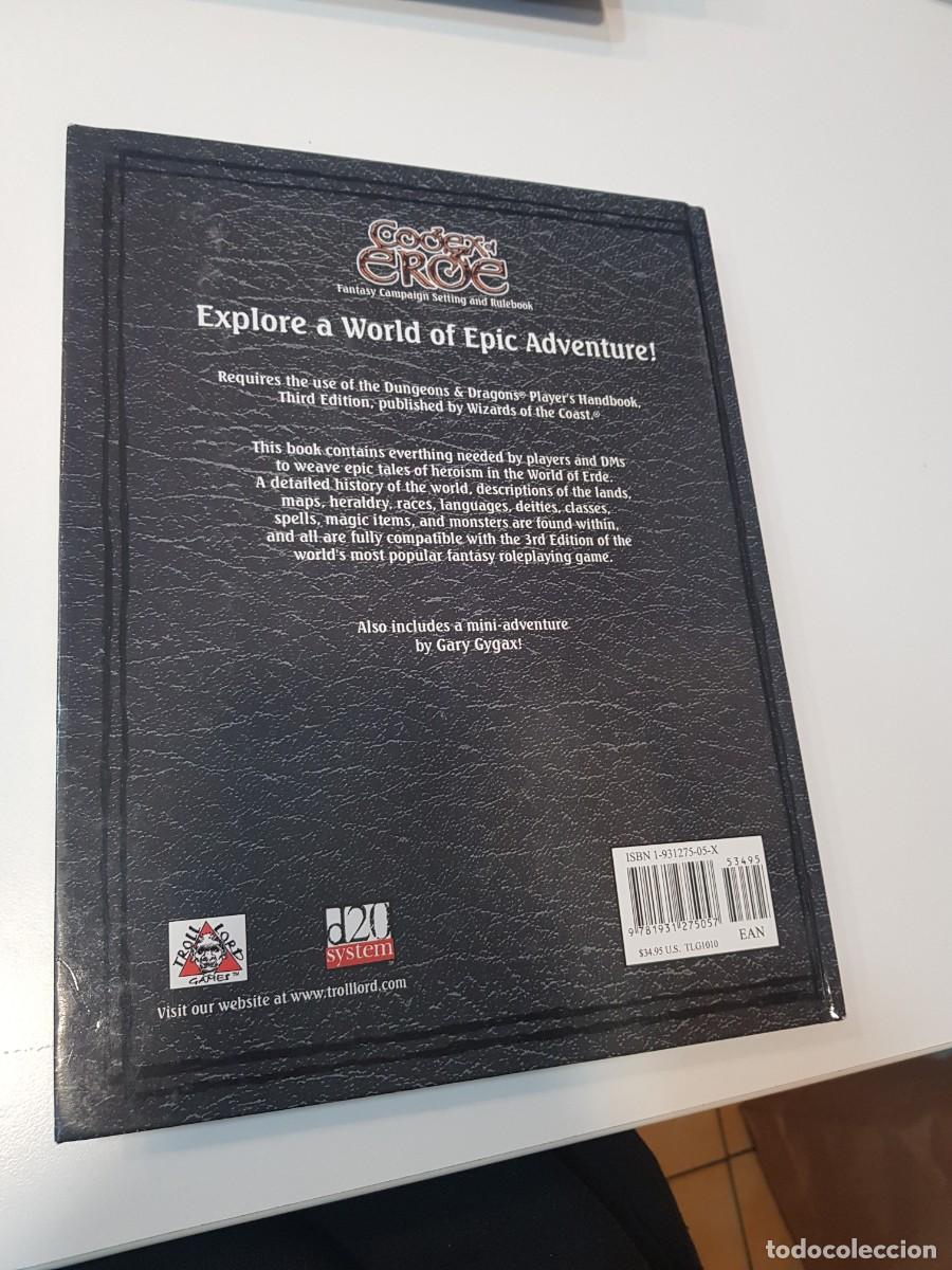 Juegos antiguos: LIBRO DE ROL CODEX OF ERDE - Foto 2
