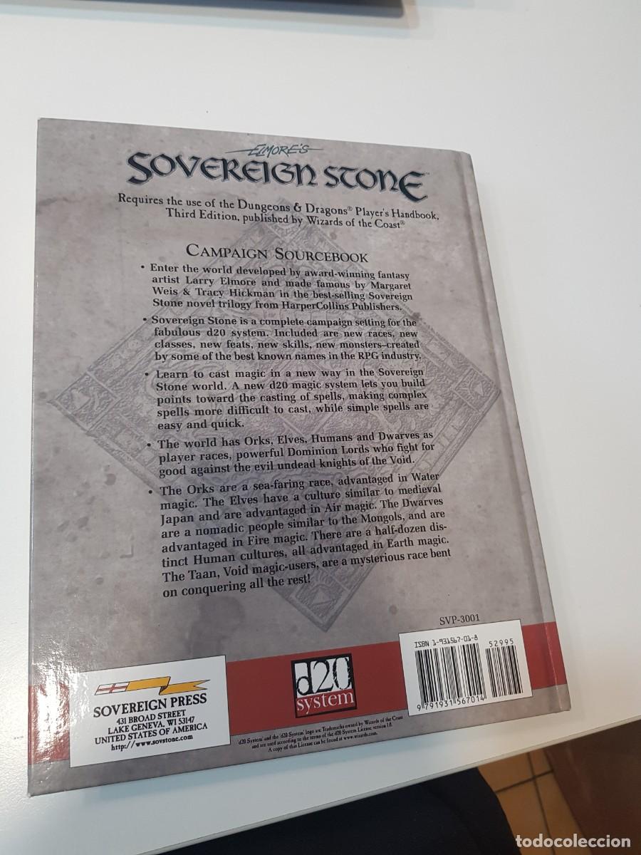 Juegos antiguos: SOVEREIGN STONE CAMPAIGN SOURCEBOOK - Foto 2