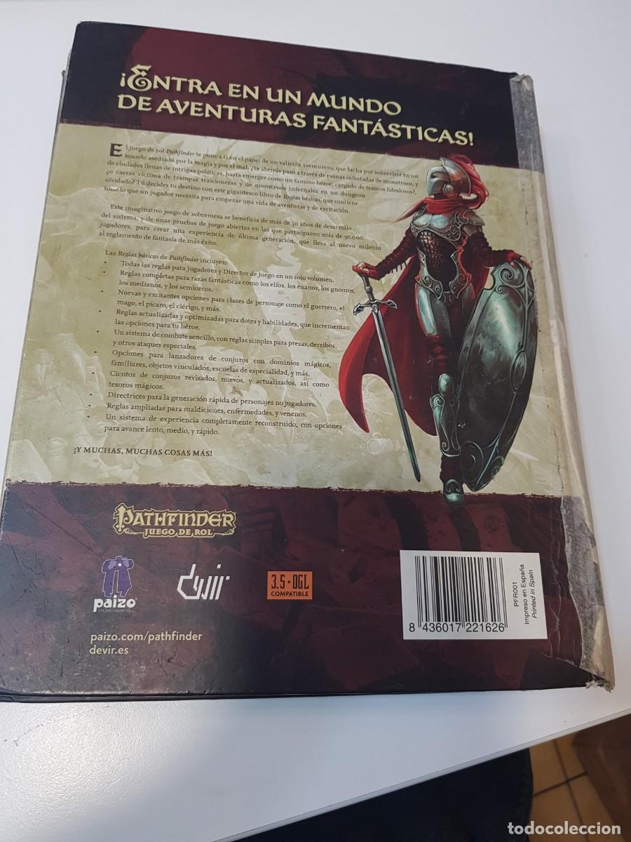 Juegos antiguos: PATHFINDER JUEGO DE ROL REGLAS BASICAS - Foto 3