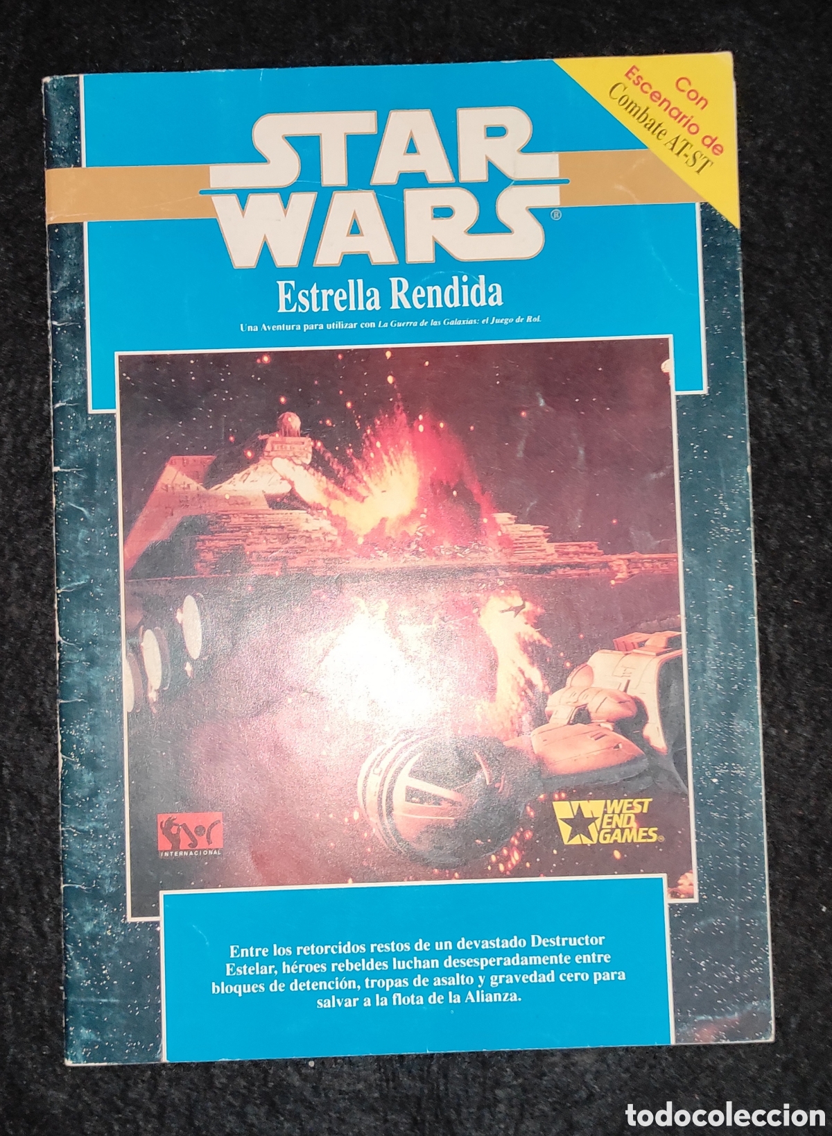 Juegos antiguos: M&oacute;dulo de juego de rol Star Wars. Estrella rendida - Foto 1