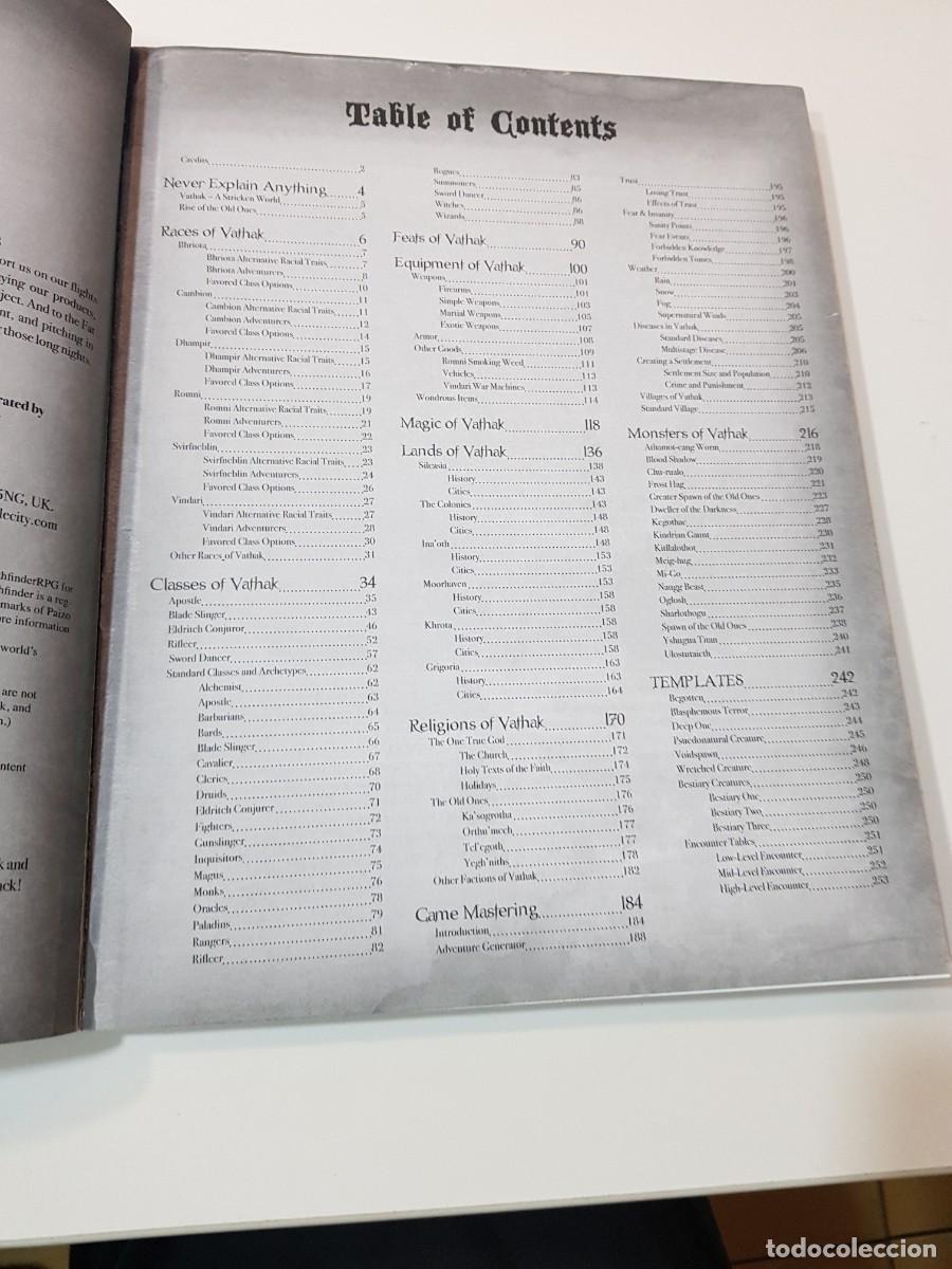 Juegos antiguos: Shadows over Vathak ROLEPLAYING GAME COMPATIBLE - Foto 2