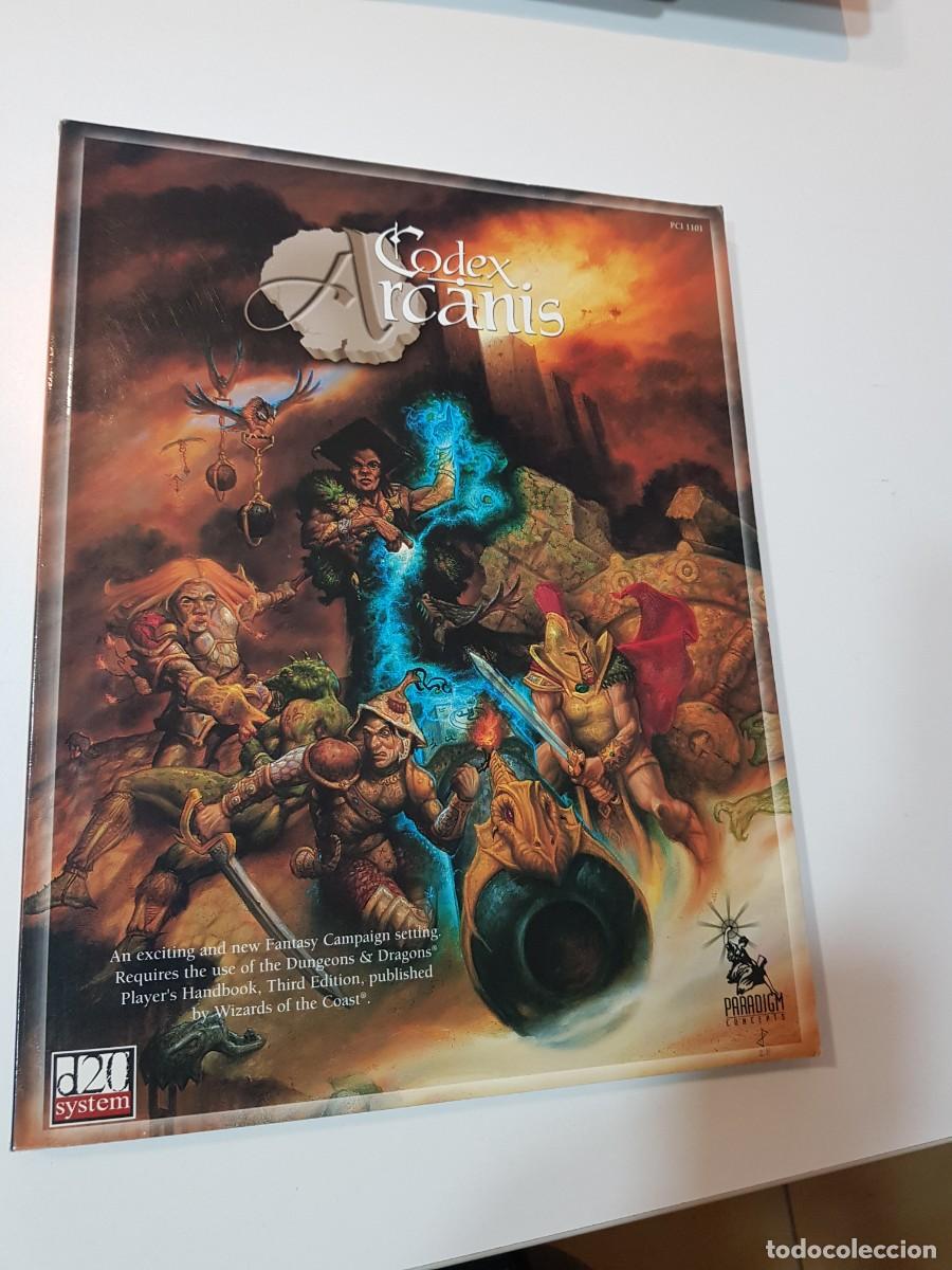 Juegos antiguos: CODEX ARCANIS d20 system - Foto 1
