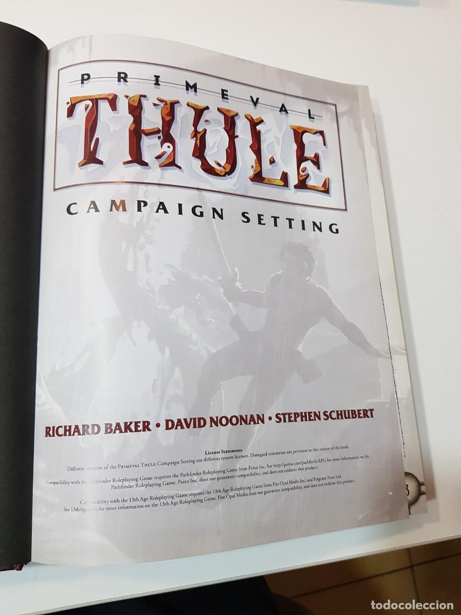 Juegos antiguos: THULE PRIMEVAL CAMPAIGN SETTING PATHFINDER ROLEPLAYING GAME COMPATIBLE - Foto 2