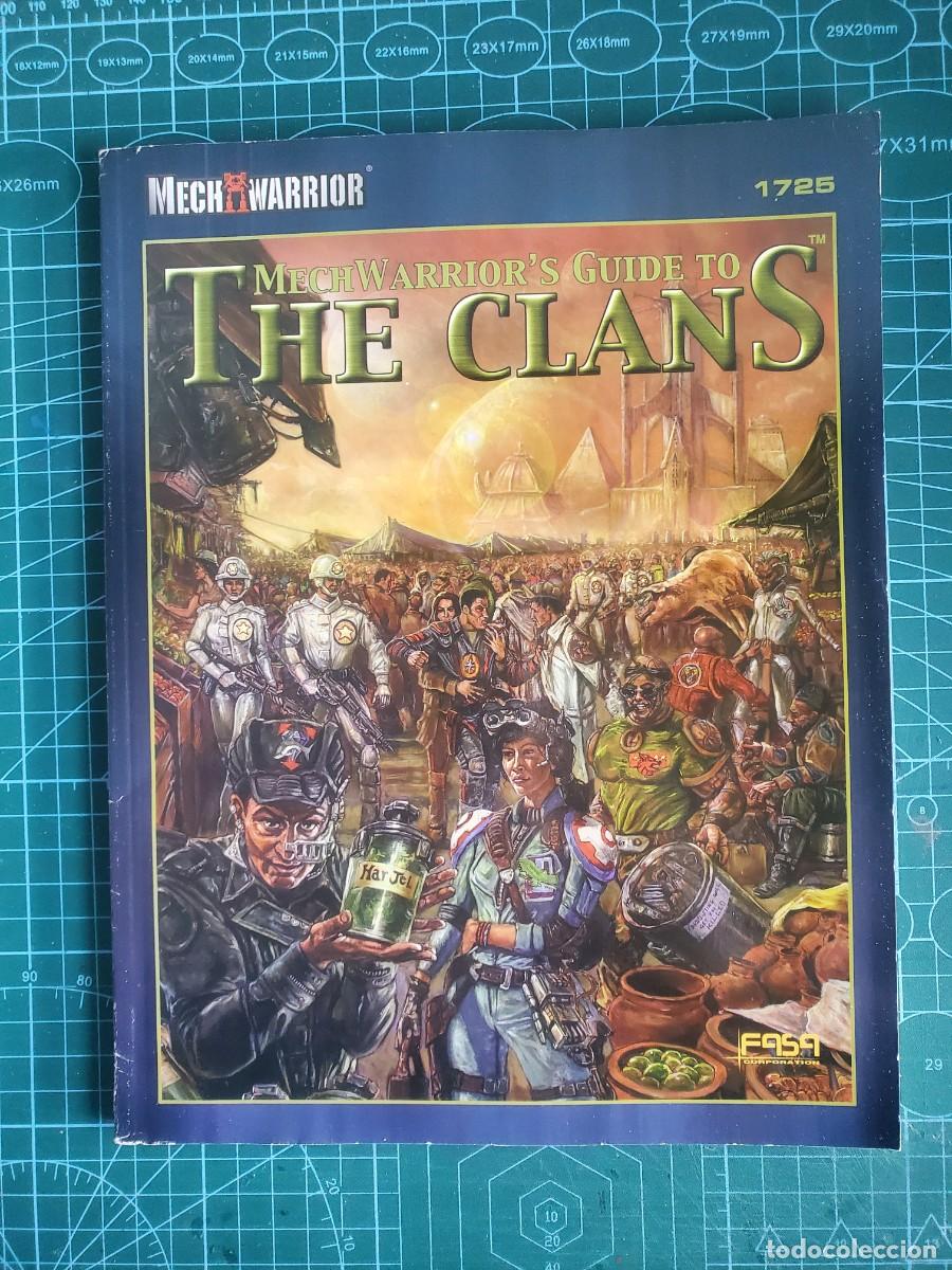 Juegos antiguos: Battletech: Mechwarrior Guide to the Clans - Foto 1