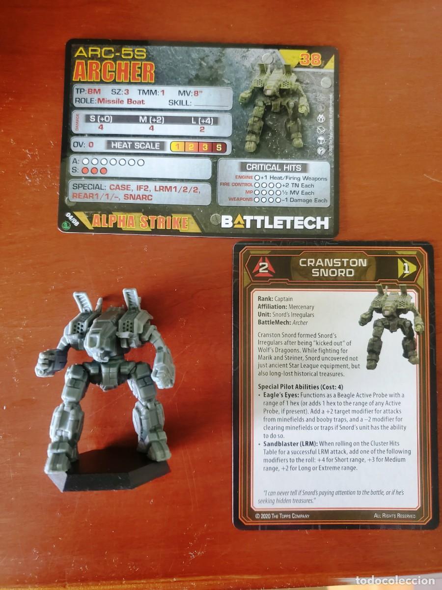 Juegos antiguos: Battletech: Archer Mech - Foto 1