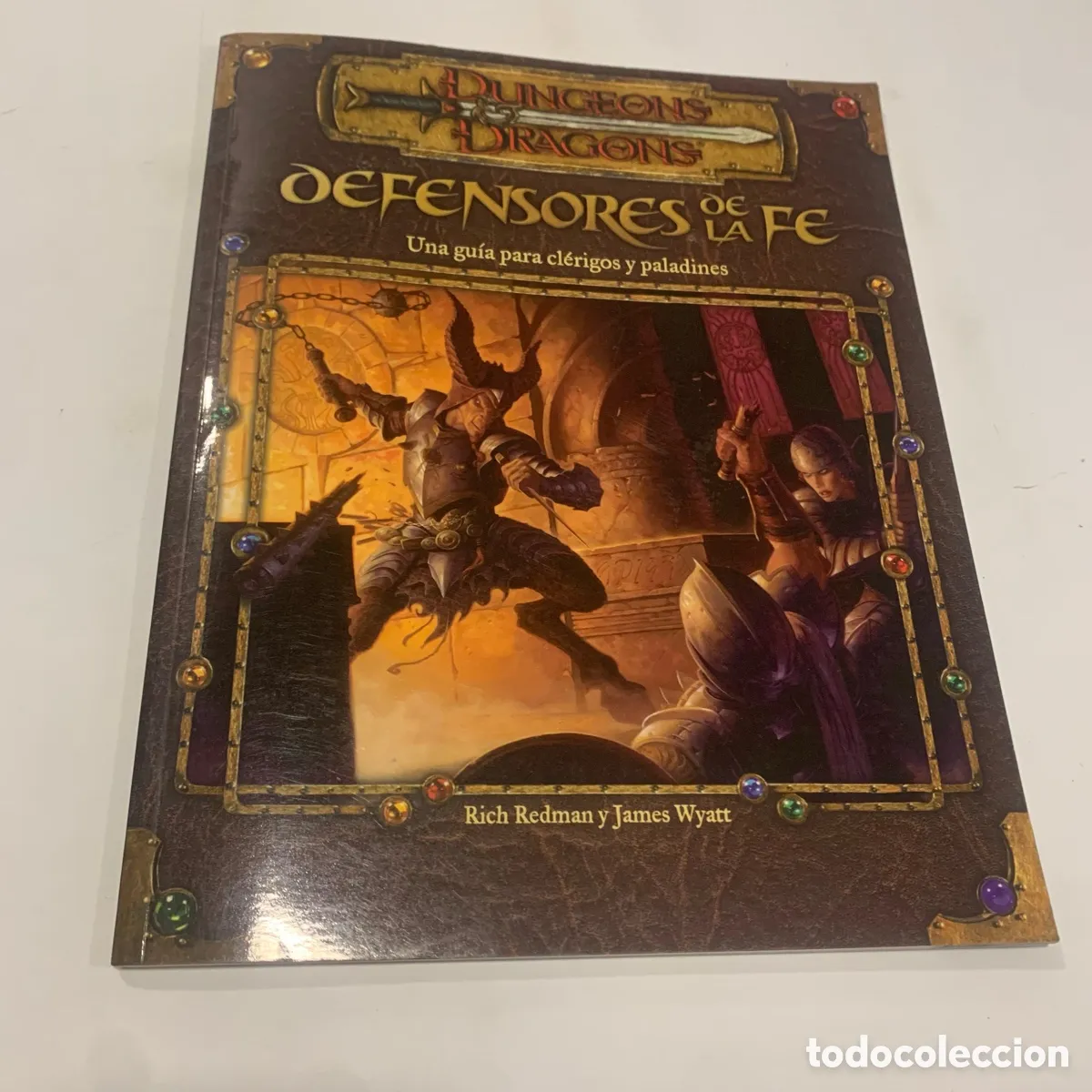 libro manual guia para clerigos y paladines dungeons and dragons defensores de la fe