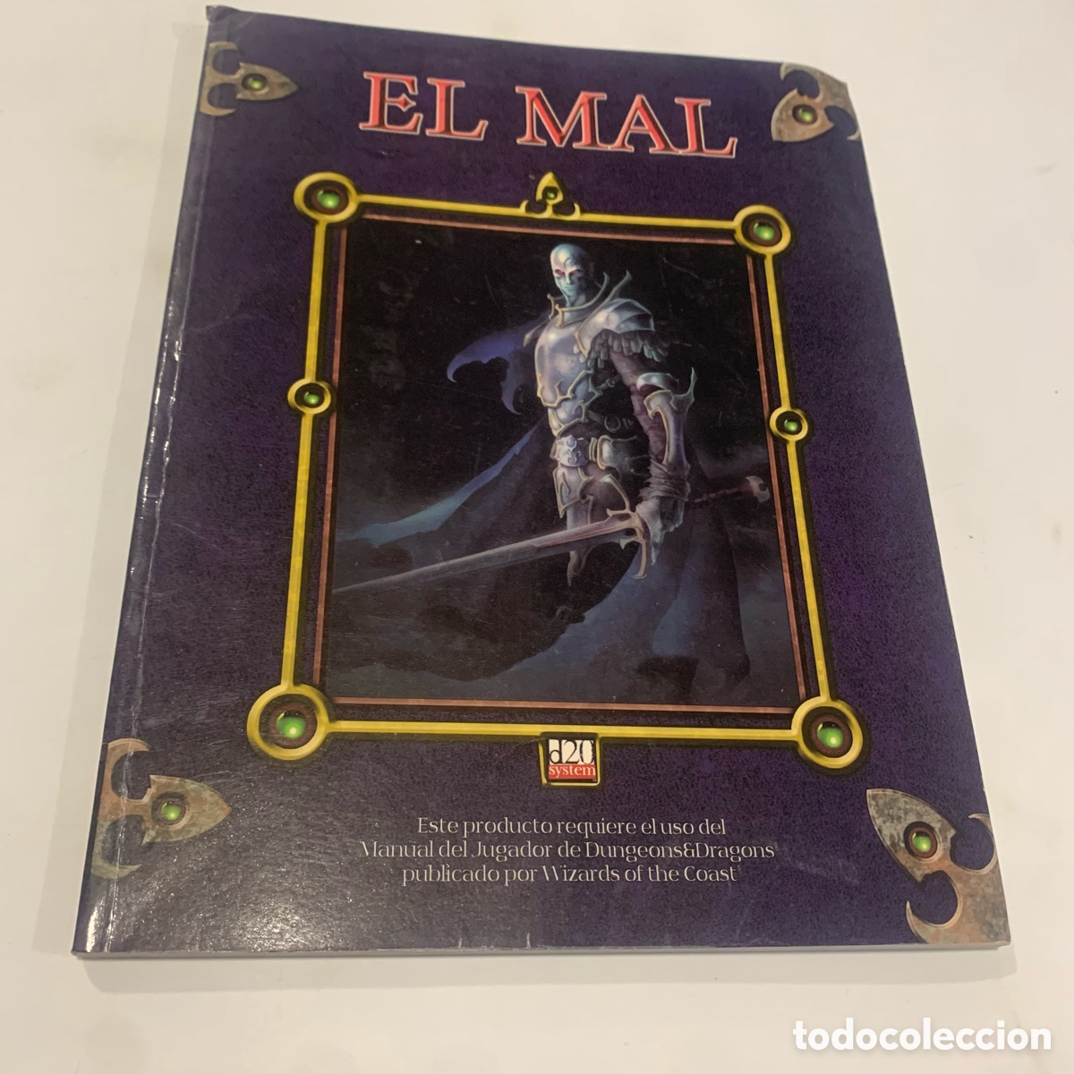 Juegos antiguos: libro el mal manual del jugador dungeons & dragons - Foto 1