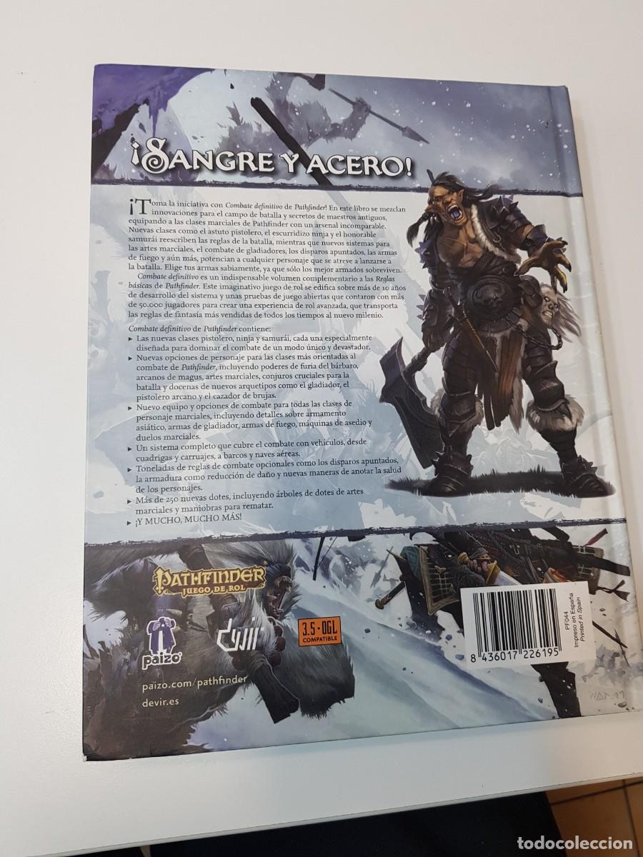 Juegos antiguos: PATHFINDER JUEGO DE ROL COMBATE DEFINITIVO - Foto 3