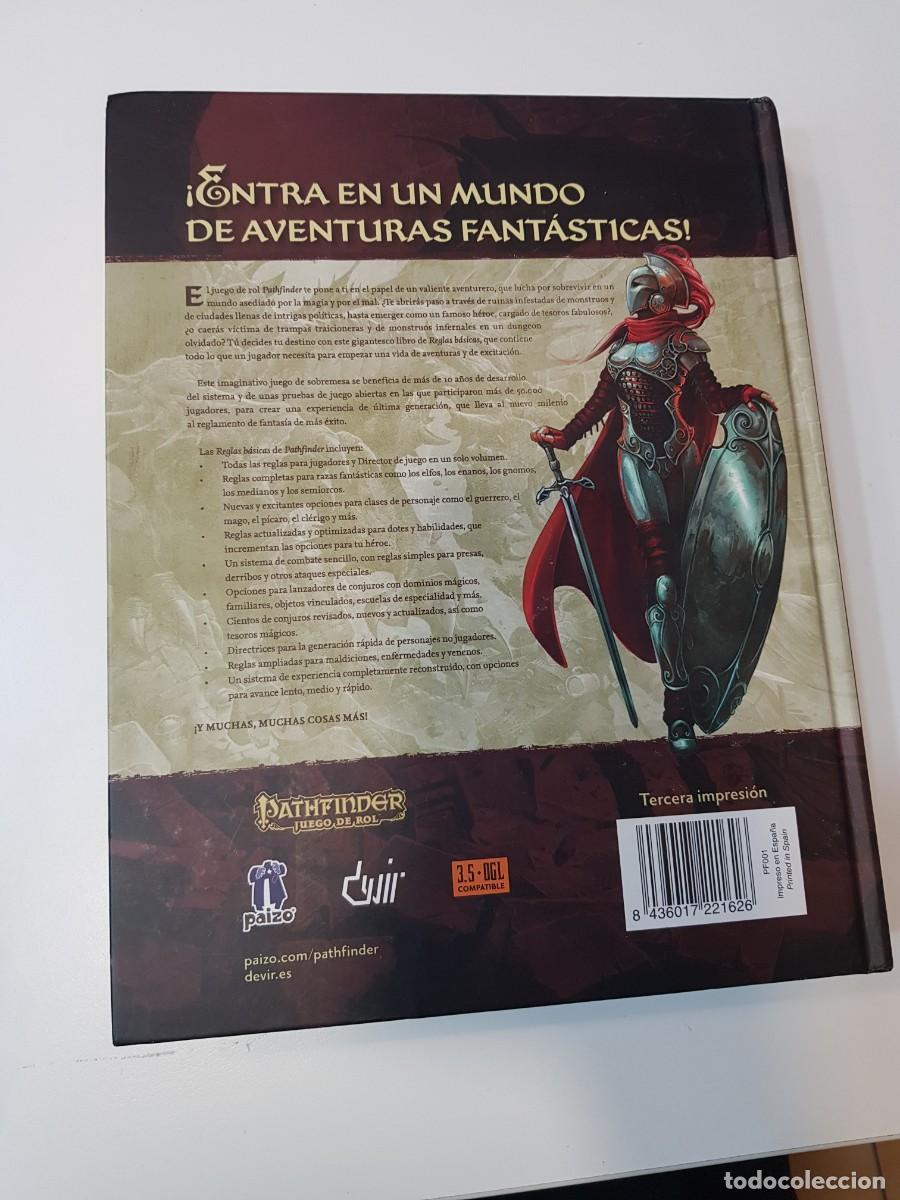 Juegos antiguos: PATHFINDER JUEGO DE ROL REGLAS BASICAS - Foto 3