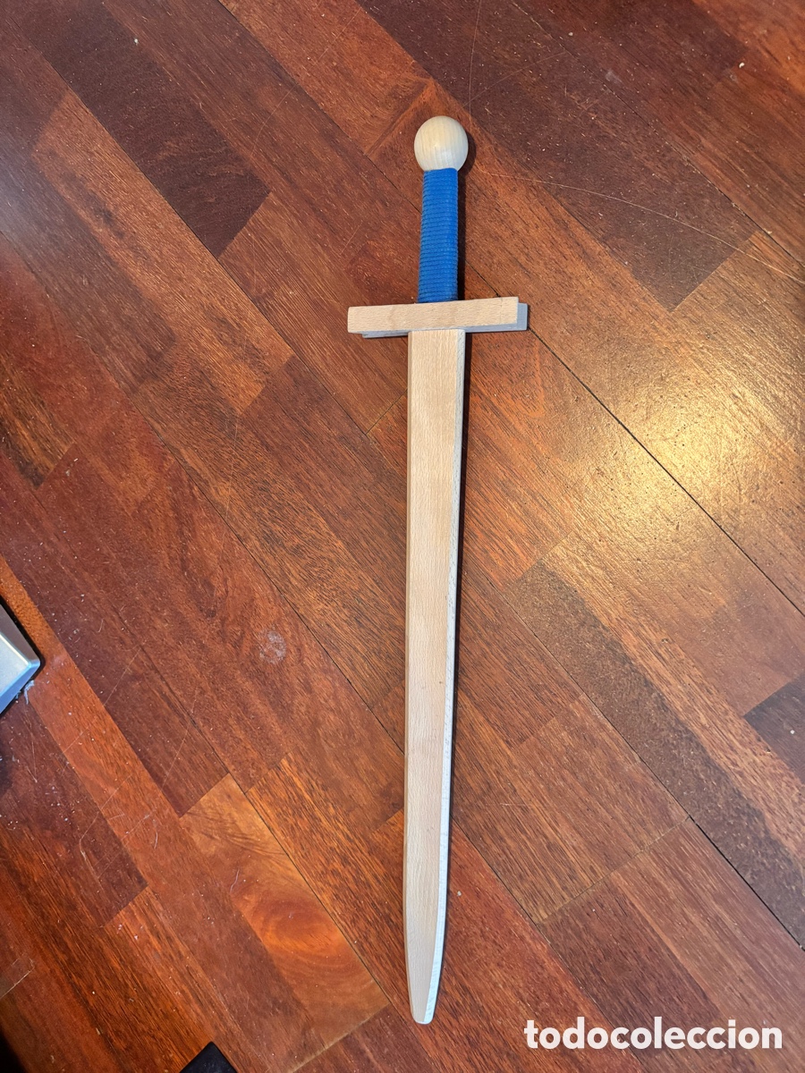 Juegos antiguos: Espada + escudo de madera - Foto 2