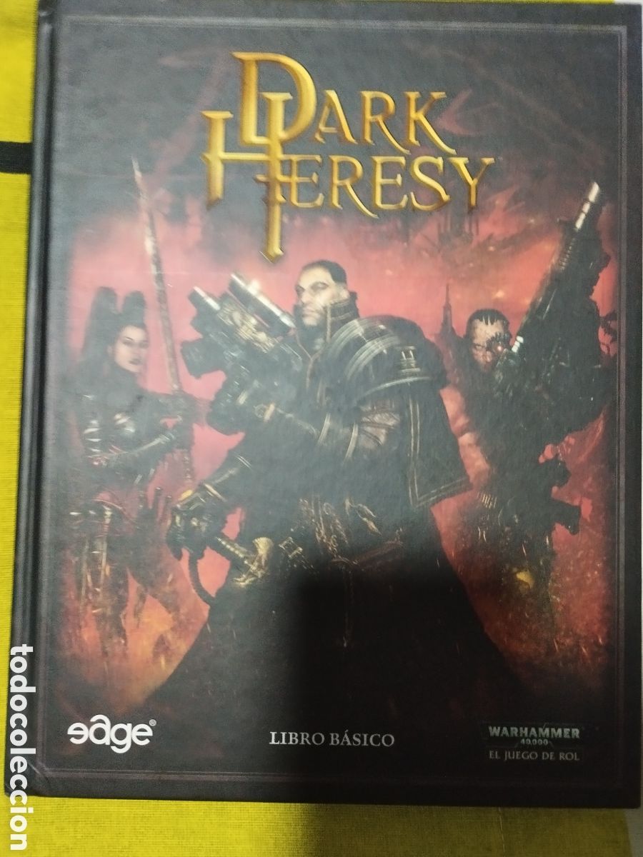 Juegos antiguos: Dark hersey (manual b&aacute;sico) - Foto 2