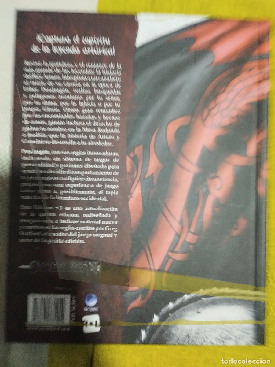 Juegos antiguos: Pendragon (manual b&aacute;sico) - Foto 4