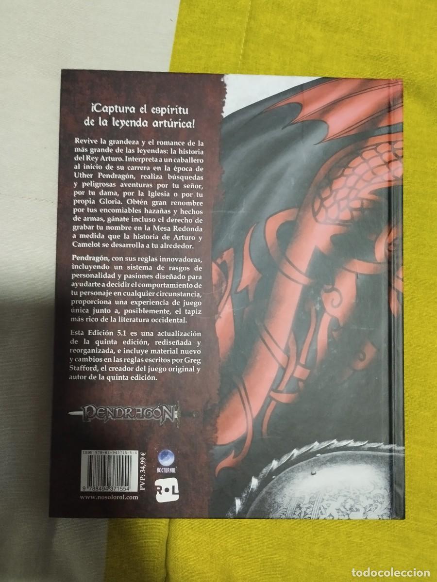 Juegos antiguos: Pendragon (manual b&aacute;sico) - Foto 5
