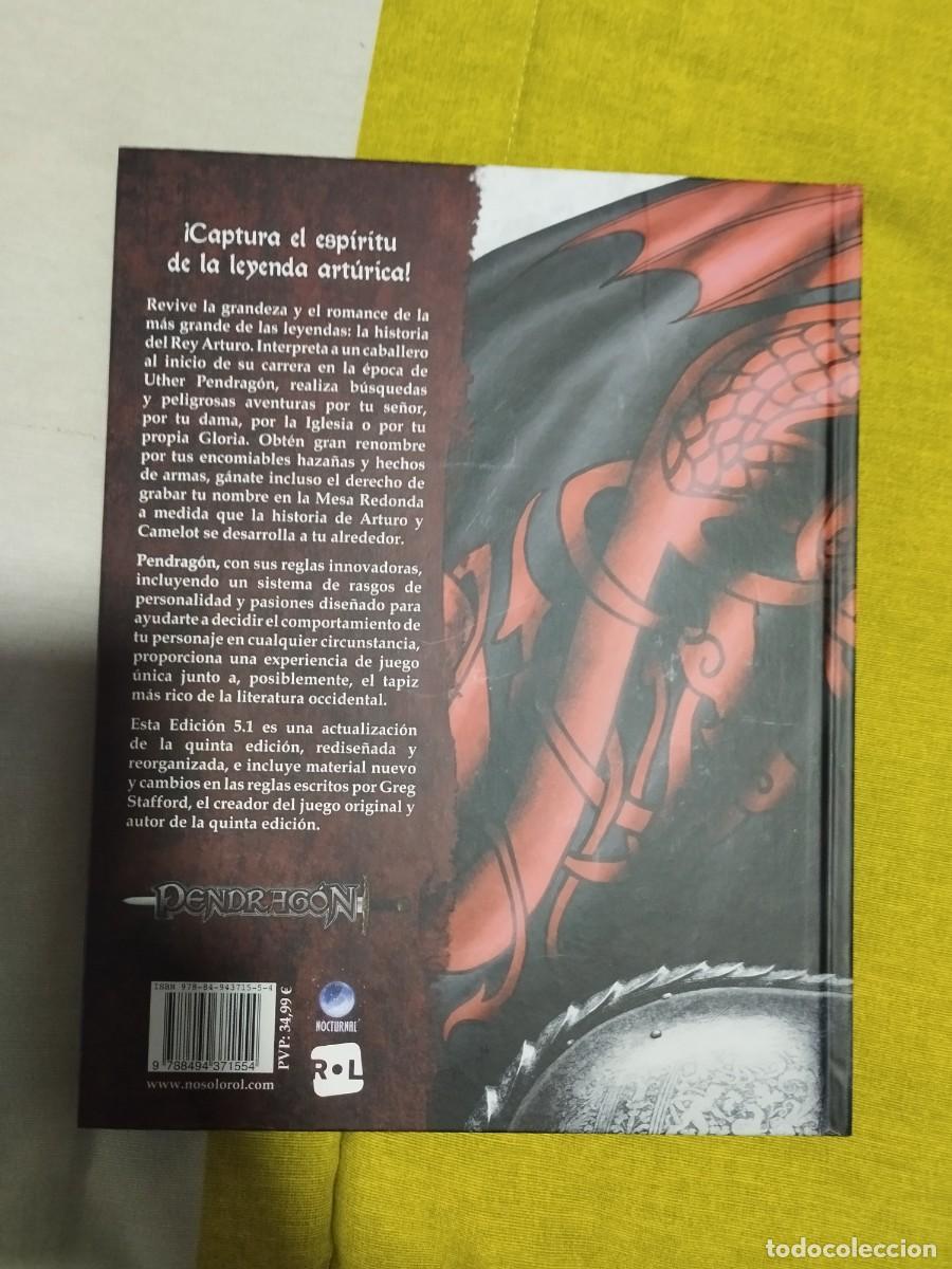 Juegos antiguos: Pendragon (manual b&aacute;sico) - Foto 6