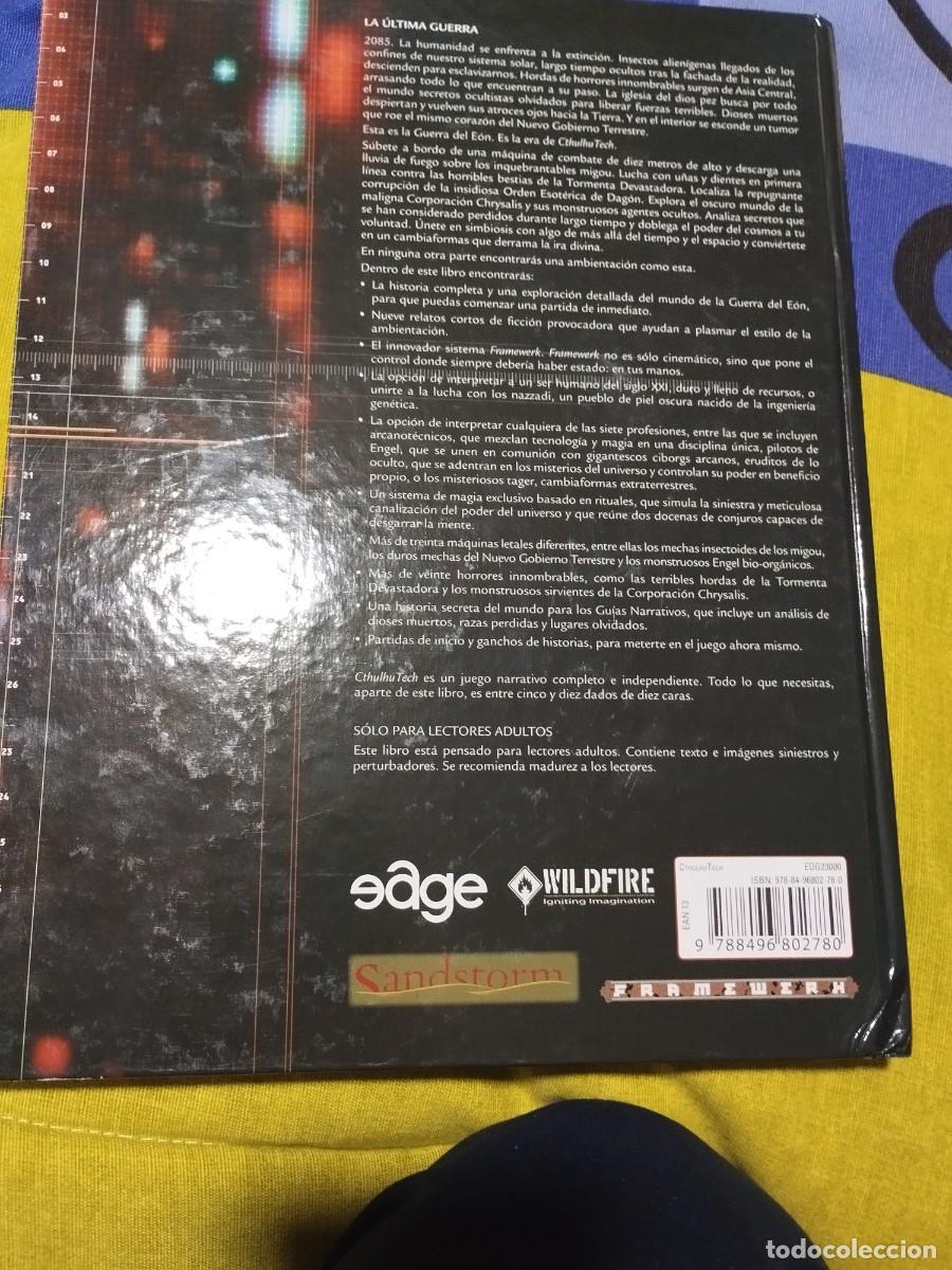 Juegos antiguos: Cthulhutech (juego de rol) - Foto 6
