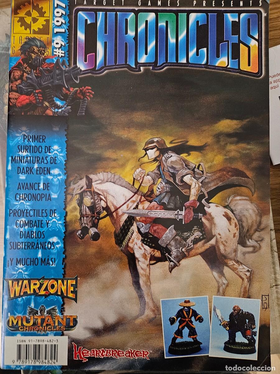 Juegos antiguos: CHRONICLES (revista Warzone, Mutant Chronicles) - Foto 1