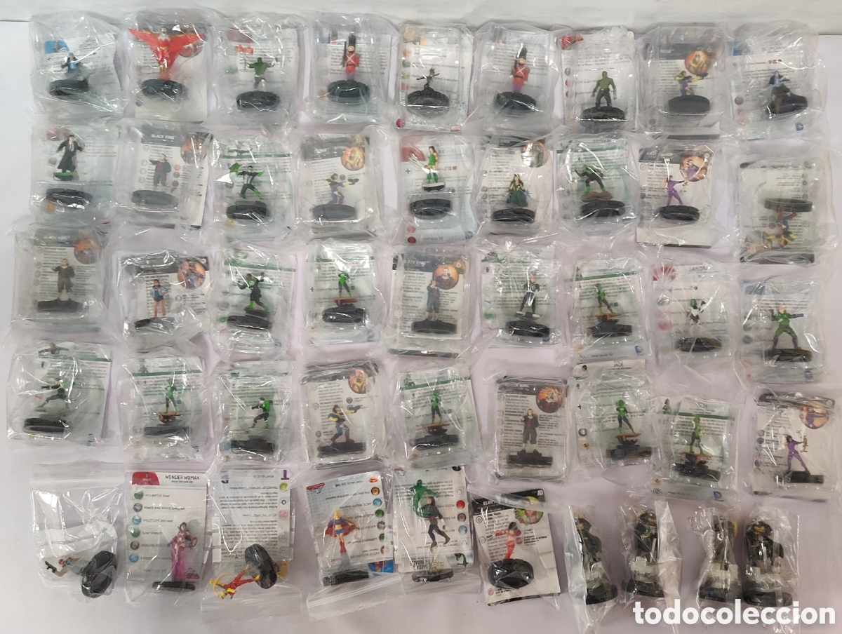 Juegos antiguos: Lote 154 figuras variadas Heroclix - Foto 1