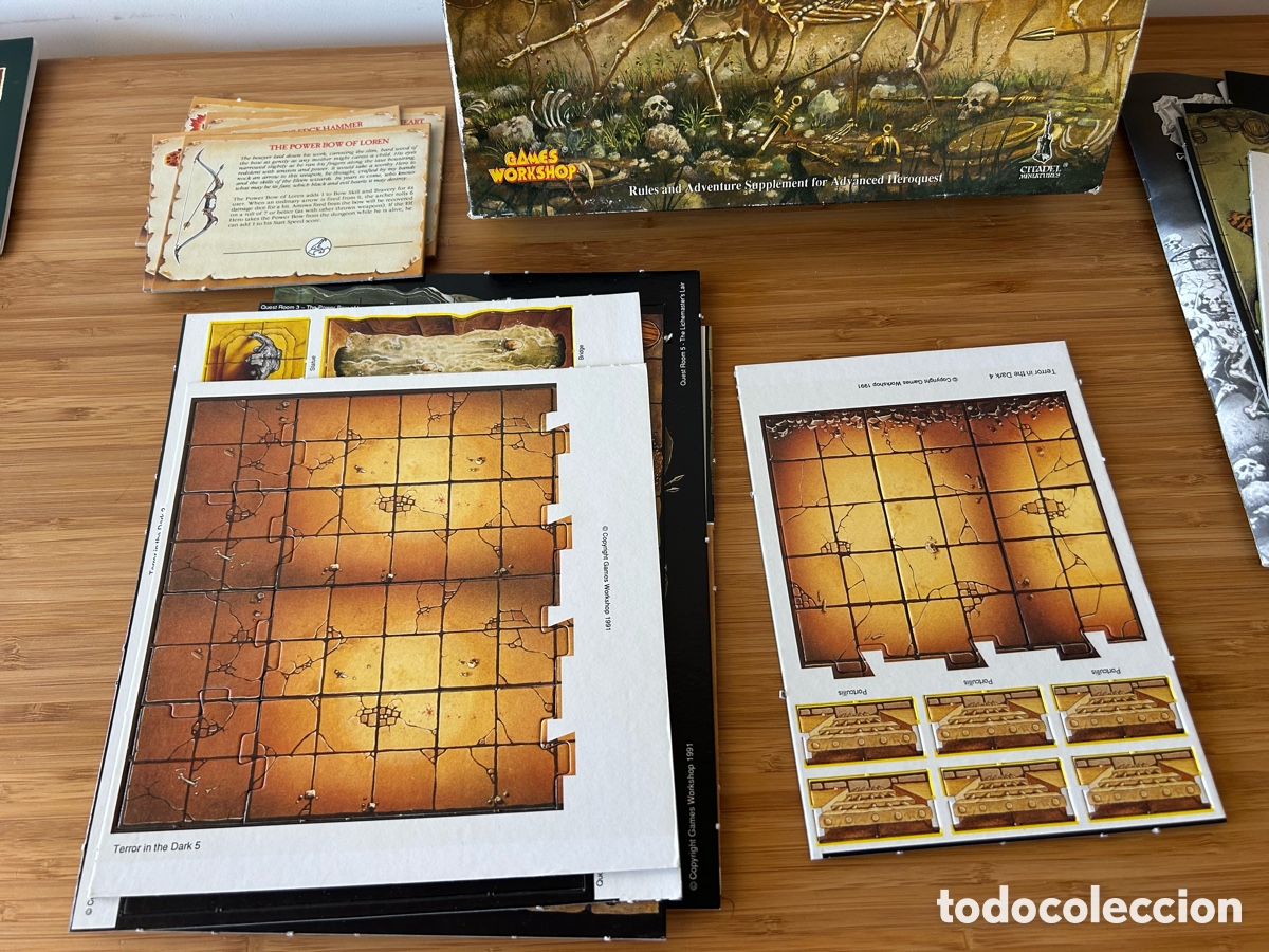 Juegos antiguos: Advance heroquest terror in the dark - Foto 5