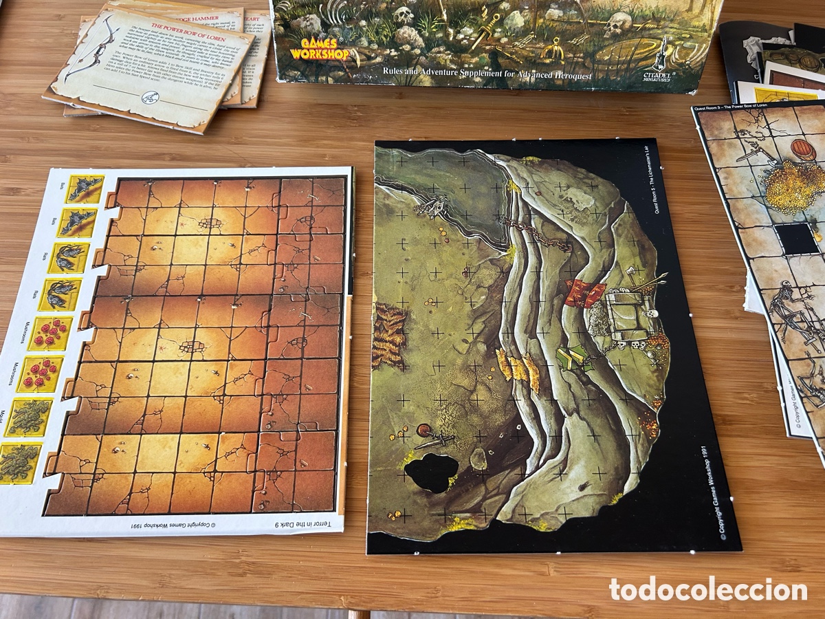 Juegos antiguos: Advance heroquest terror in the dark - Foto 7