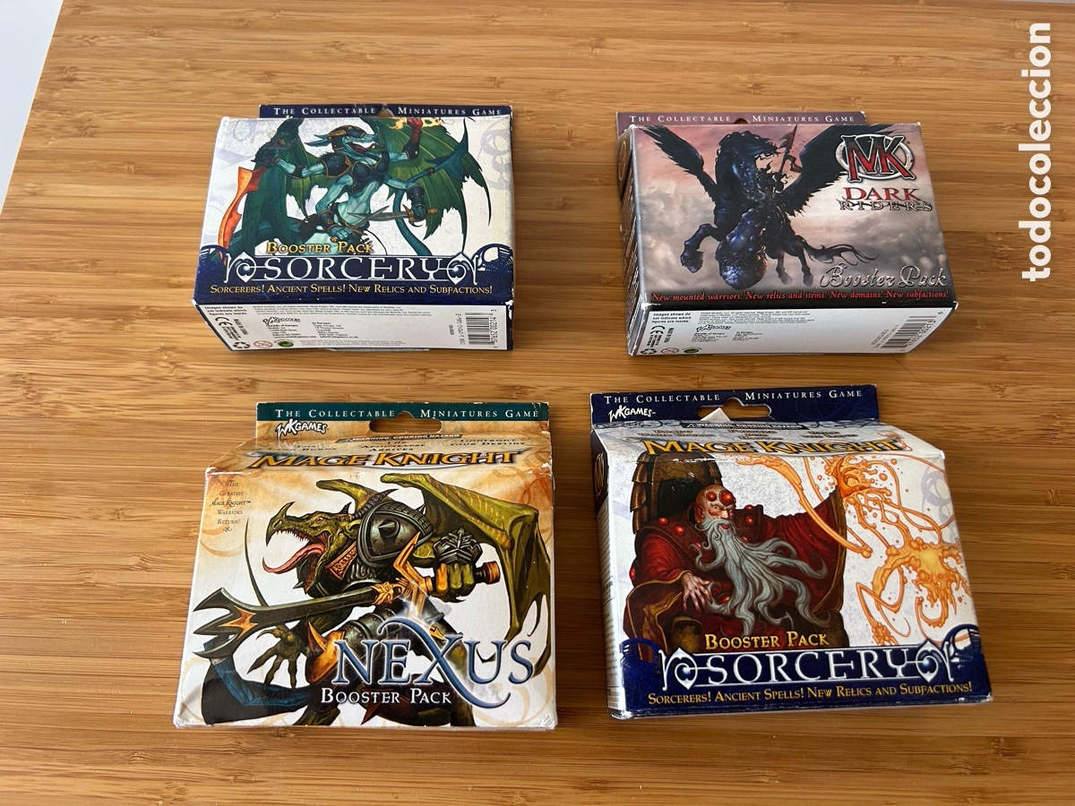 Juegos antiguos: Mage knight booster pack - Foto 1