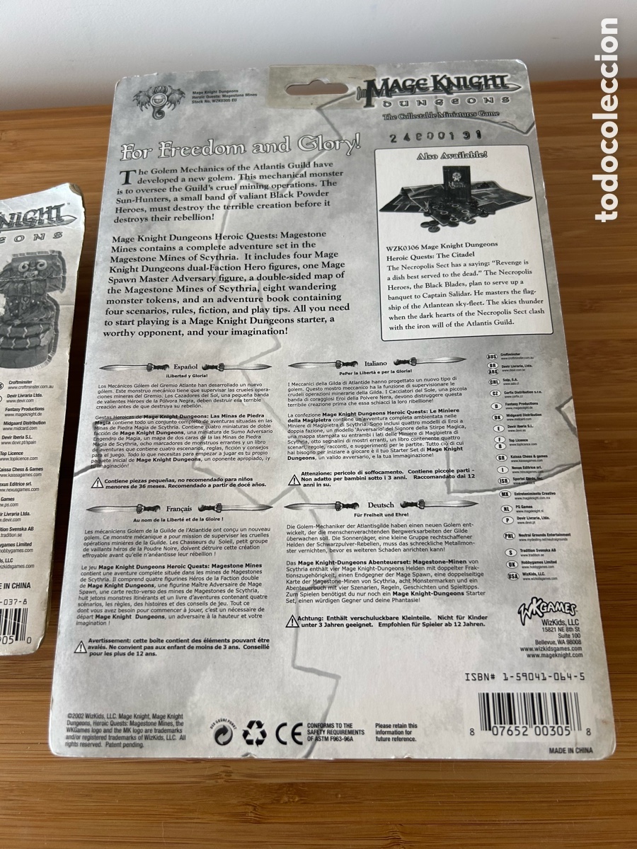 Juegos antiguos: Mage knight booster pack - Foto 7