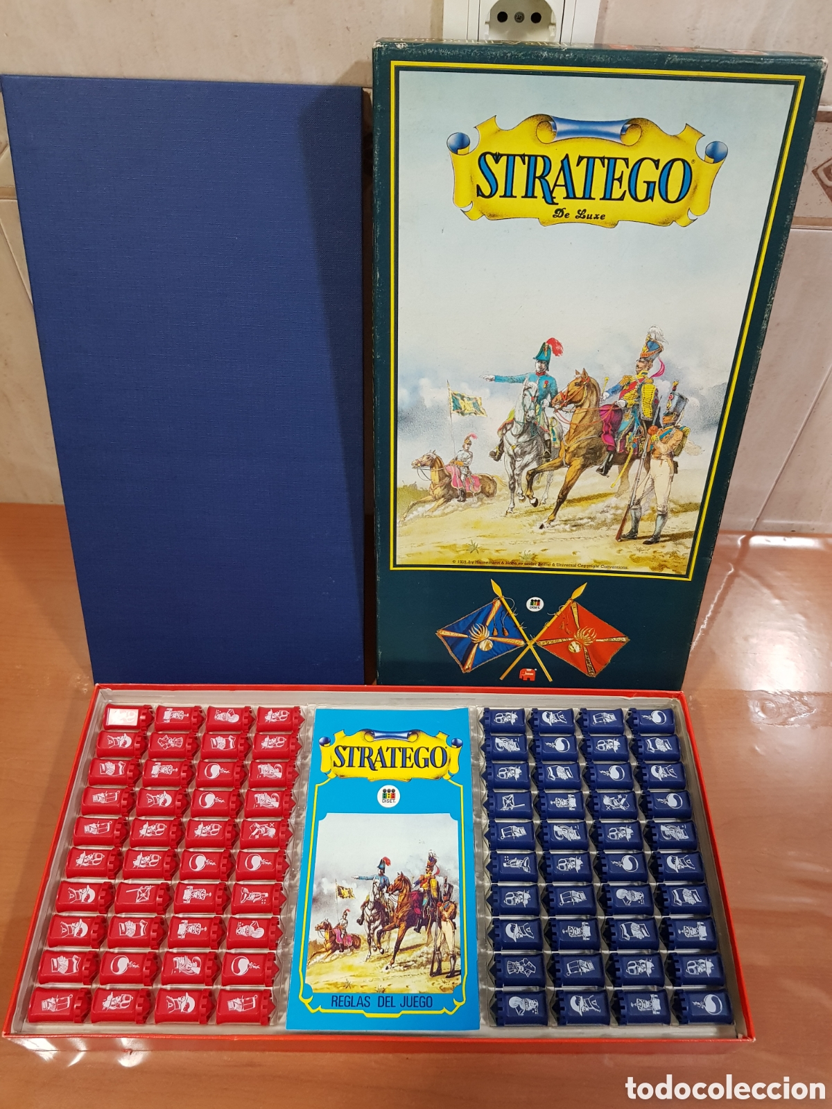 Juegos antiguos: COMPLETO. STRATEGO DE LUXE. JUMBO. DISET. REF 495 - Foto 2