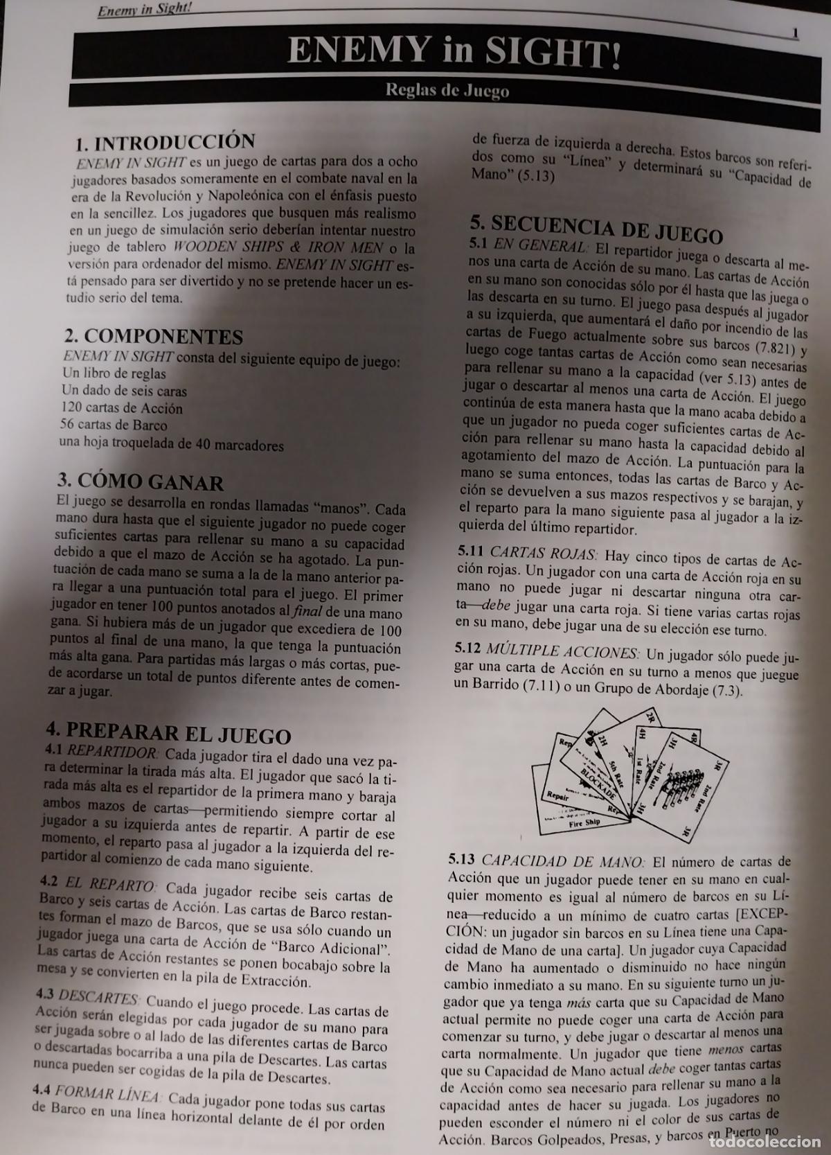 Juegos antiguos: traduccion enemy in sight - Foto 1