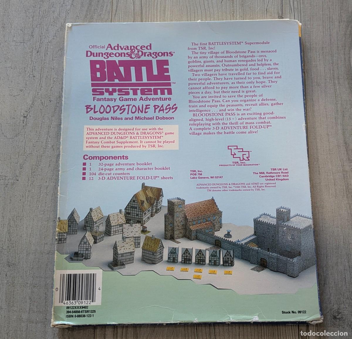 Juegos antiguos: H1 Bloodstone Pass para AD&D - Foto 2