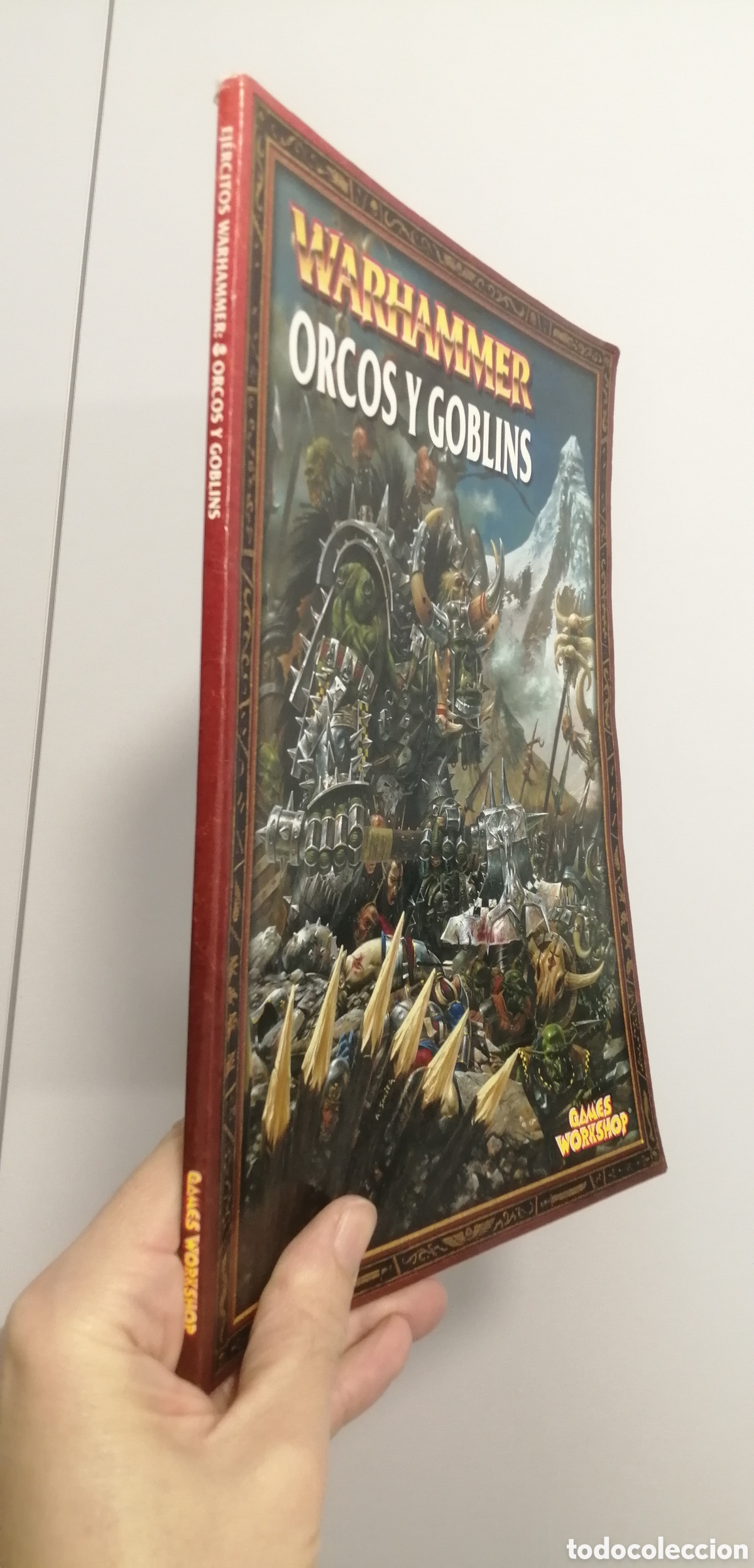 Juegos antiguos: Orcos y Goblins Warhammer Libro de rol Games Workshop 2004 - Foto 2