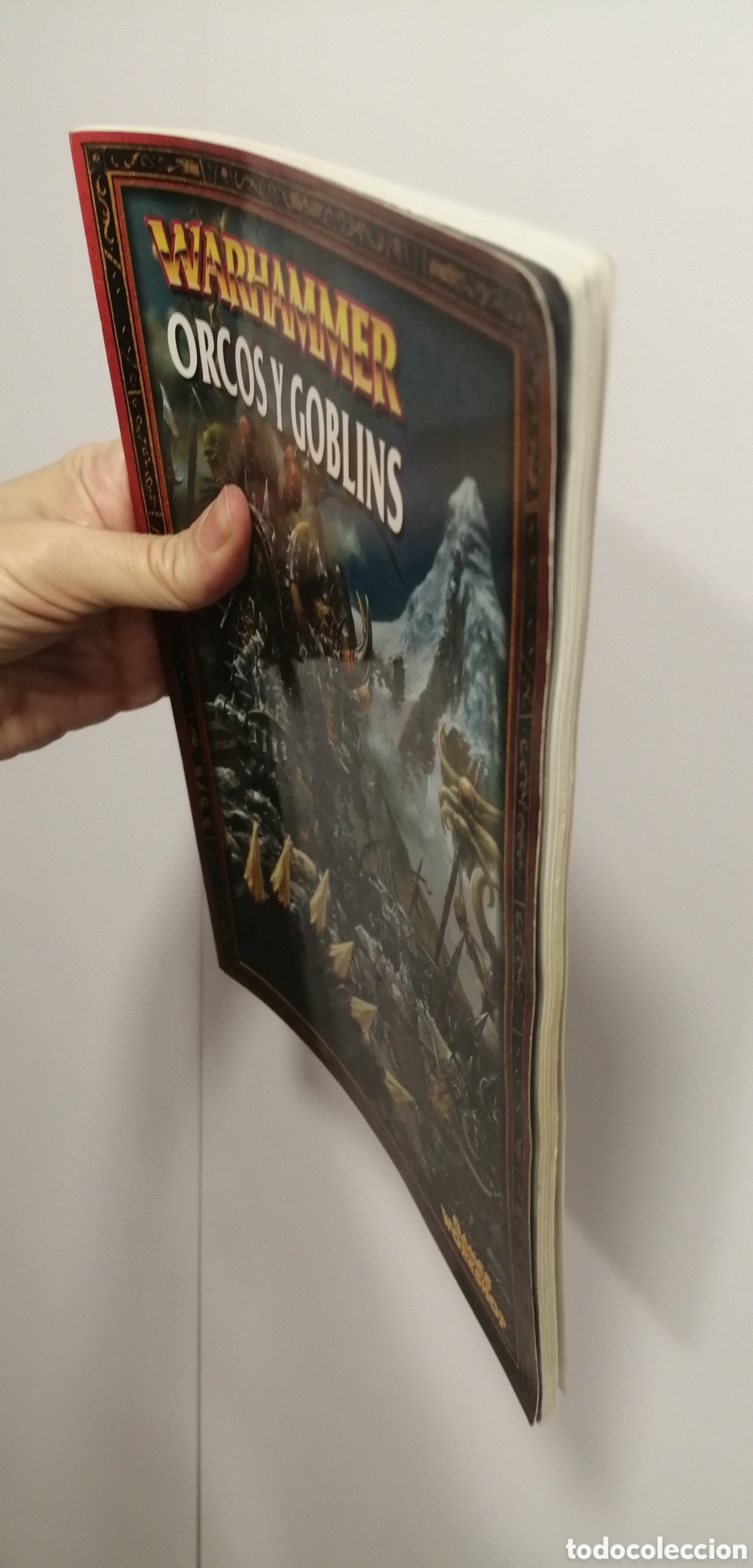 Juegos antiguos: Orcos y Goblins Warhammer Libro de rol Games Workshop 2004 - Foto 3