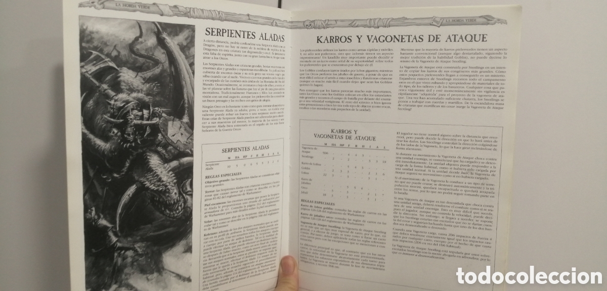 Juegos antiguos: Orcos y Goblins Warhammer Libro de rol Games Workshop 2004 - Foto 12