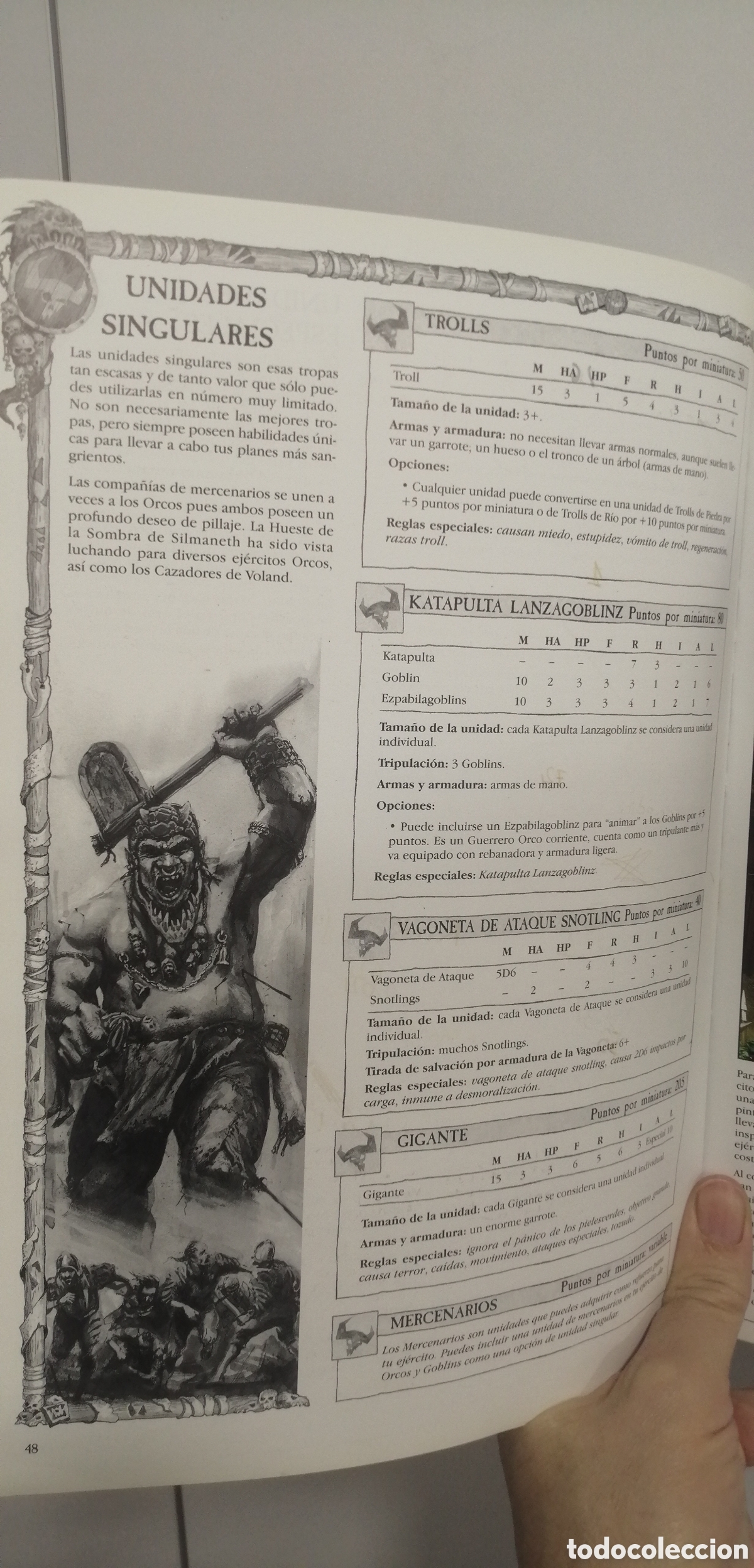 Juegos antiguos: Orcos y Goblins Warhammer Libro de rol Games Workshop 2004 - Foto 14