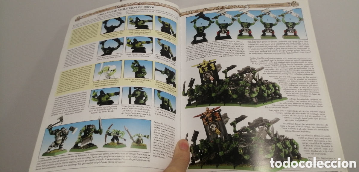 Juegos antiguos: Orcos y Goblins Warhammer Libro de rol Games Workshop 2004 - Foto 15
