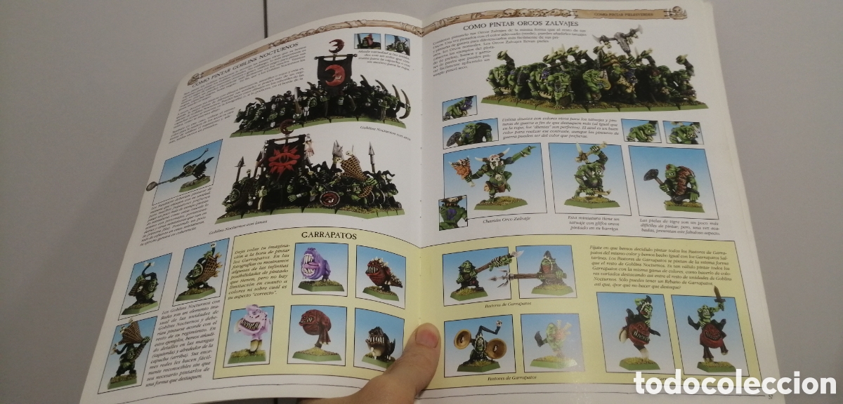 Juegos antiguos: Orcos y Goblins Warhammer Libro de rol Games Workshop 2004 - Foto 16