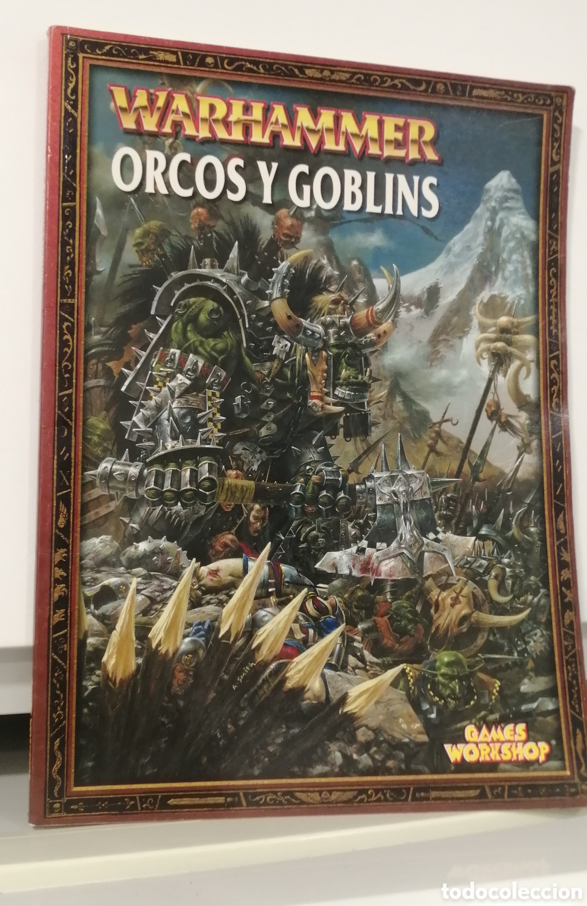 Juegos antiguos: Orcos y Goblins Warhammer Libro de rol Games Workshop 2004 - Foto 1