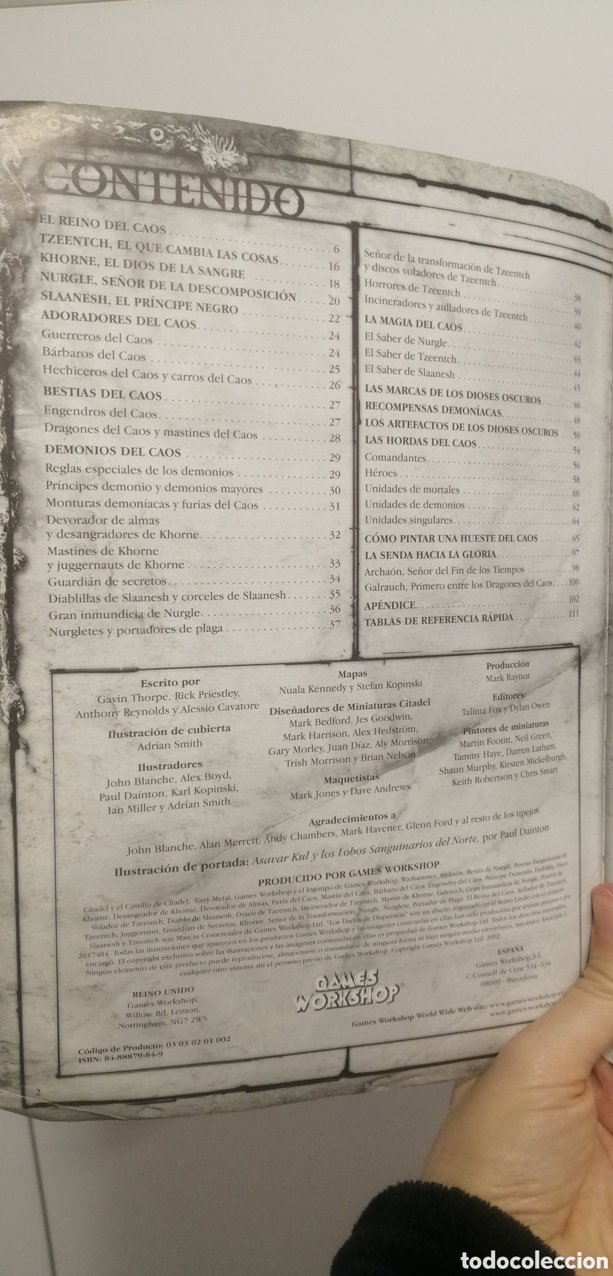 Juegos antiguos: Hordas del caos Ej&eacute;rcitos Rol Castellano Games Workshop - Foto 7