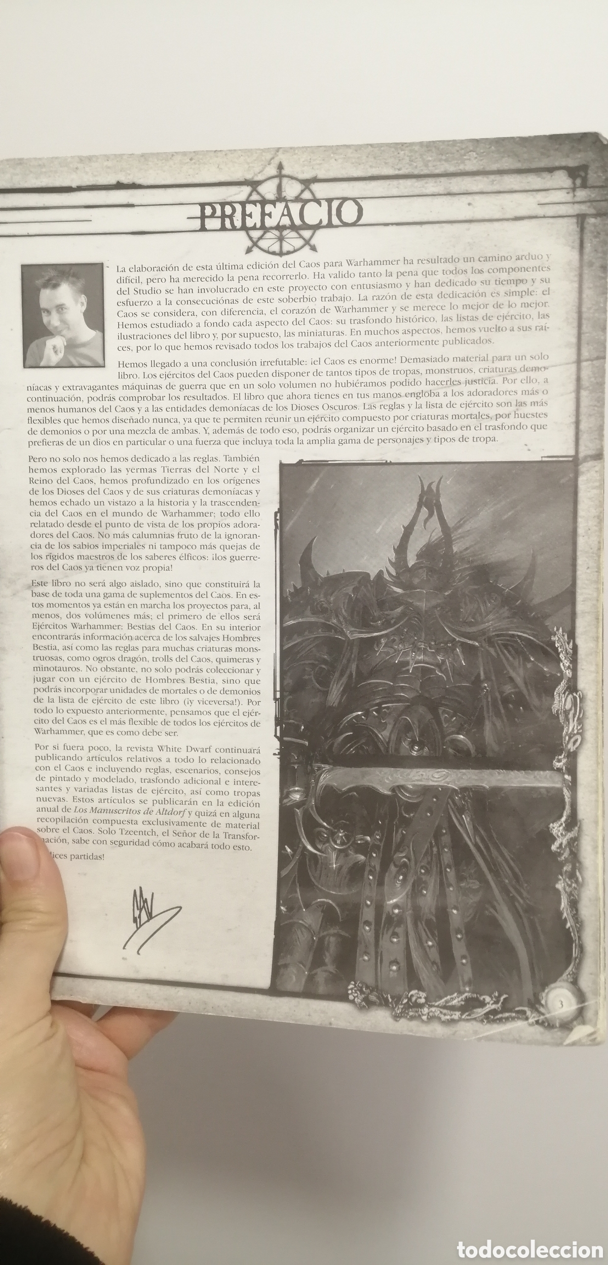 Juegos antiguos: Hordas del caos Ej&eacute;rcitos Rol Castellano Games Workshop - Foto 8