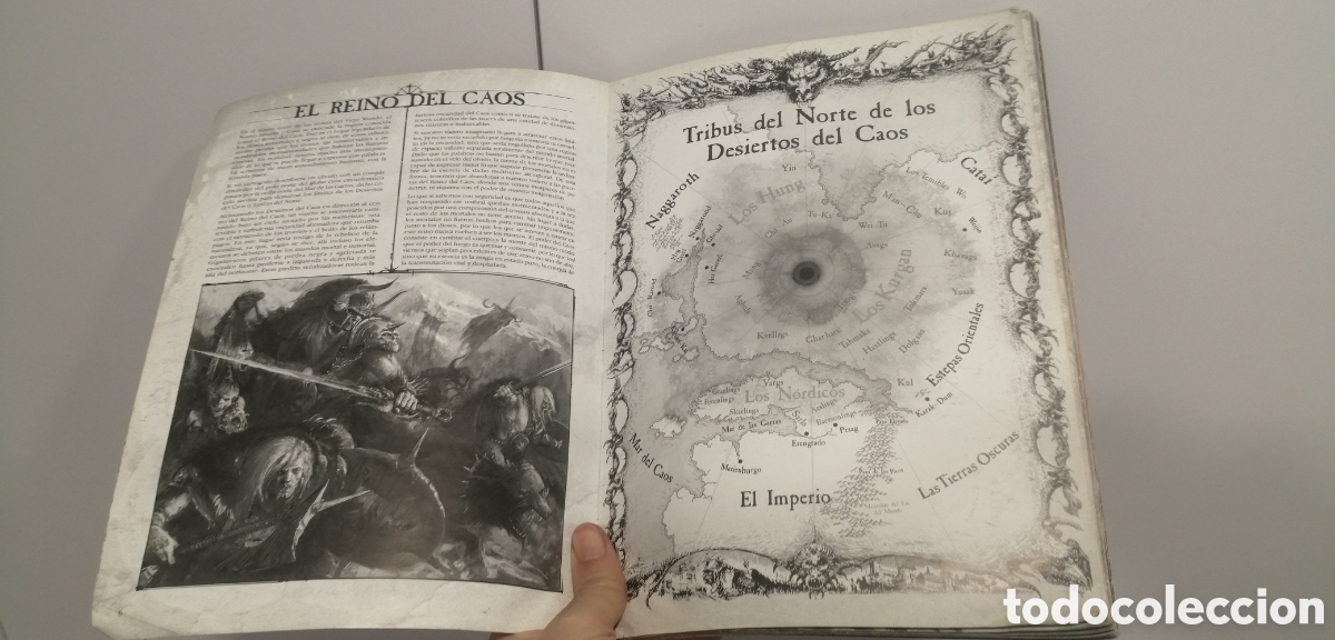 Juegos antiguos: Hordas del caos Ej&eacute;rcitos Rol Castellano Games Workshop - Foto 10