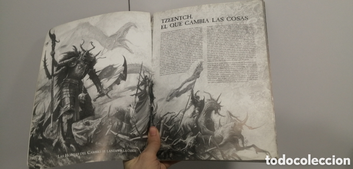 Juegos antiguos: Hordas del caos Ej&eacute;rcitos Rol Castellano Games Workshop - Foto 11