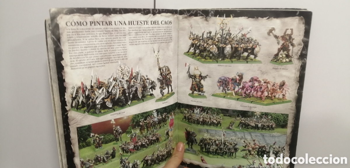 Juegos antiguos: Hordas del caos Ej&eacute;rcitos Rol Castellano Games Workshop - Foto 15