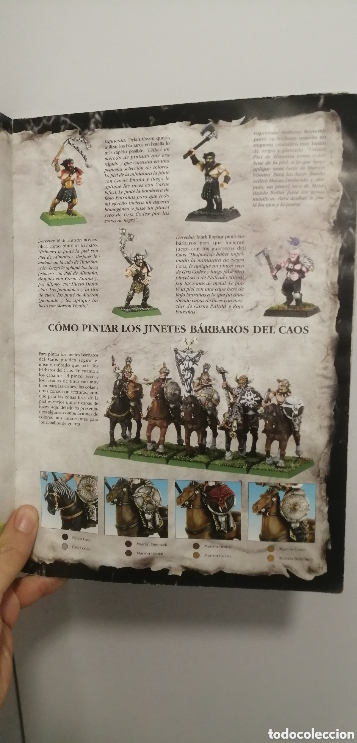 Juegos antiguos: Hordas del caos Ej&eacute;rcitos Rol Castellano Games Workshop - Foto 16