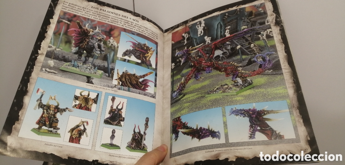 Juegos antiguos: Hordas del caos Ej&eacute;rcitos Rol Castellano Games Workshop - Foto 17