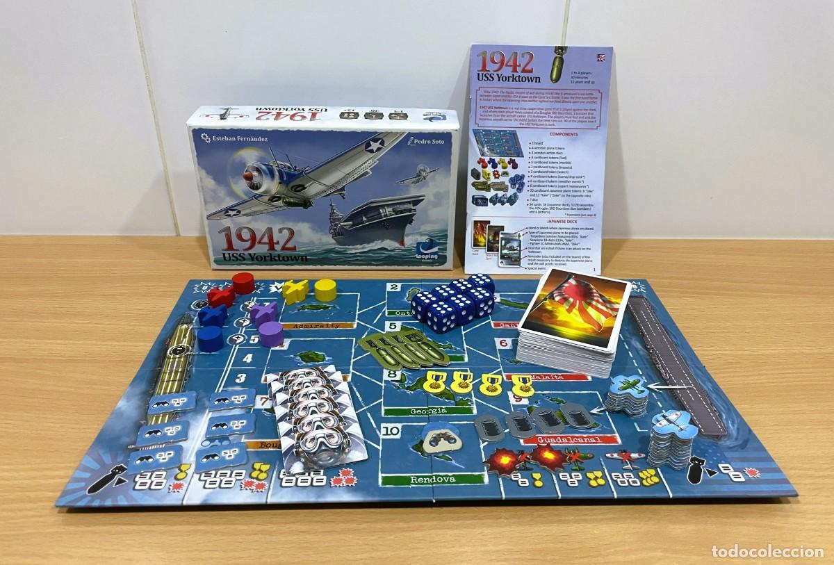Jeux Anciens: JUEGO DE MESA WARGAME 2&ordf; GUERRA MUNDIAL - 1942 USS YORKTOWN / BATALLA DEL MAR DEL CORAL (2019)