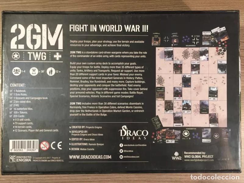 Juegos antiguos: Juego de mesa 2GM Tactics de Draco Ideas - Foto 3