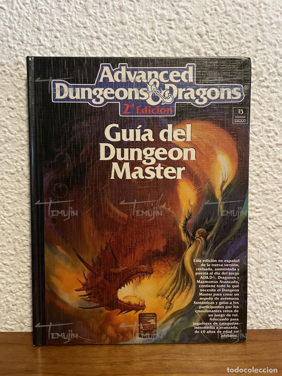 Juegos Antiguos: AD&D - Guia del Dungeon Master - Advanced Dungeons and Dragons - TSR -JUEGO DE ROL
