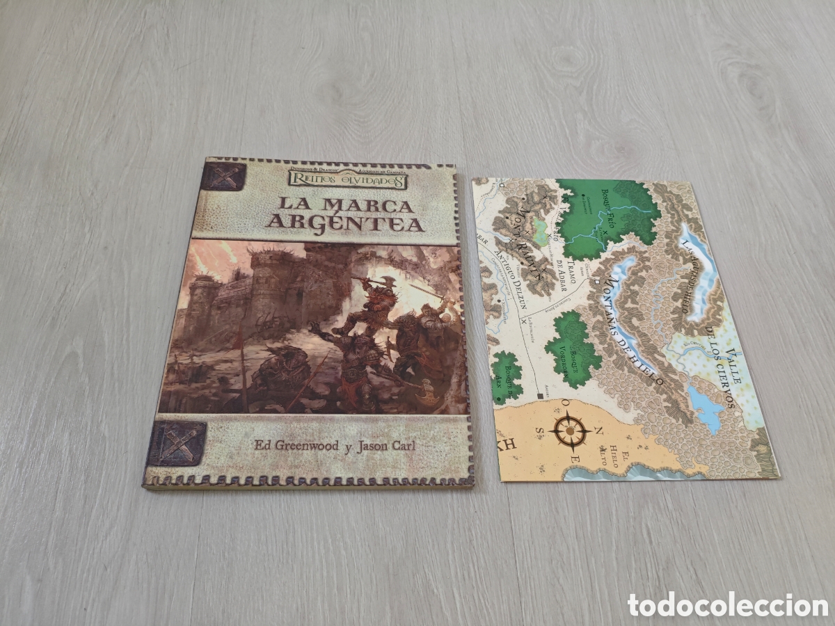 Juegos Antiguos: DEVIR - Dungeons and dragons 3 ED - DD2005 Reinos olvidados - La Marca Arg&eacute;ntea.