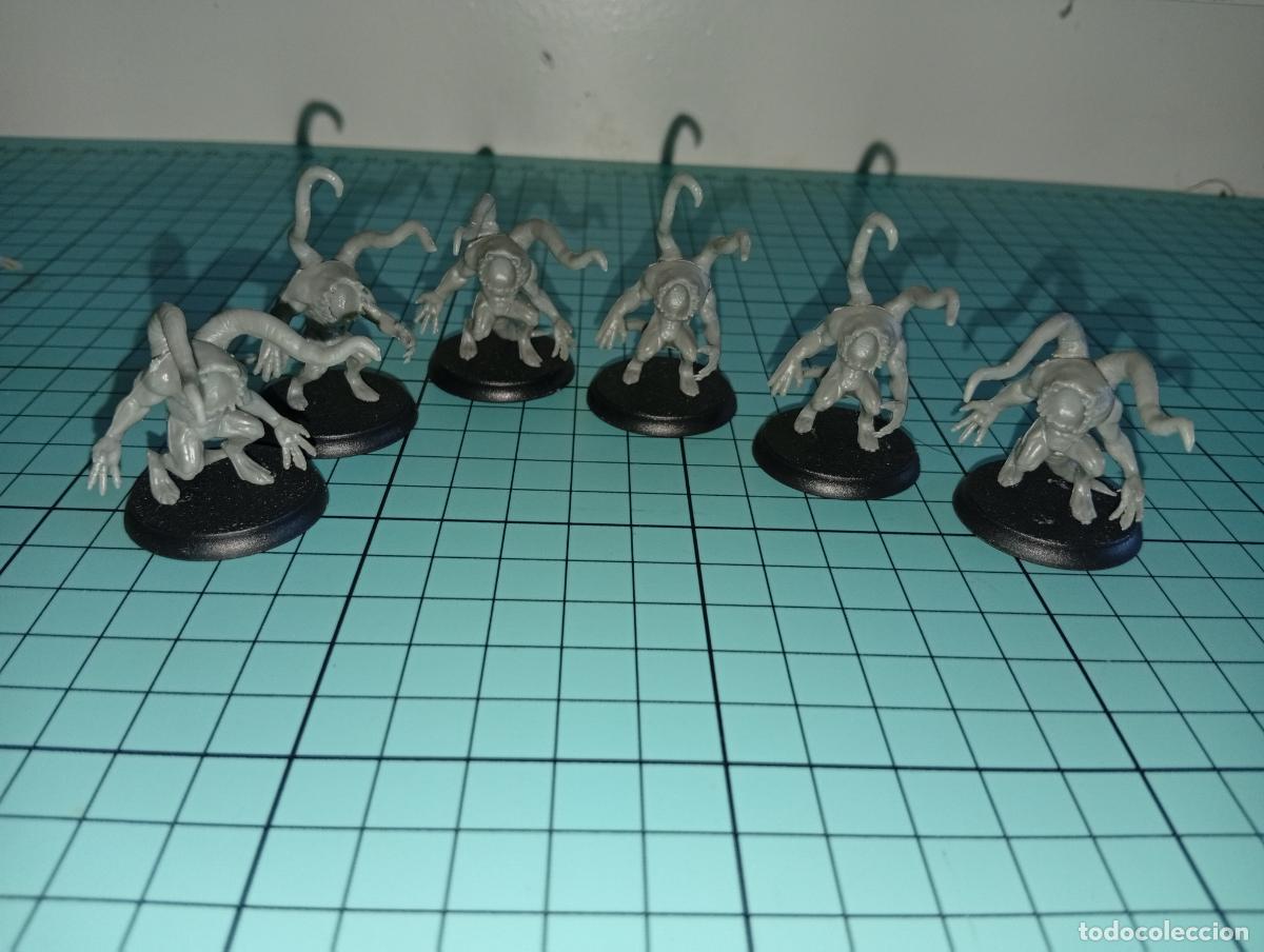 Juegos Antiguos: Lote Miniaturas 6x Tentacles - Shadows of Brimstone / D&D / Rol / Mazmorras Flying Frog